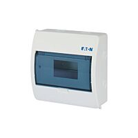 EATON Skříň BC-O-1/8-ECO, 8TE, na omítku, průhledná dvířka, IP40