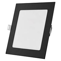 EMOS Panel LED 12,5W 1050LM podhledové 175x175mm IP20 černá