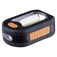 EMOS Svítilna LED COB 3W + 3LED 200lm 3xAAA magnet, hák, stojánek