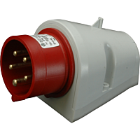 SEZ Přívodka 32A/5P 400V IP44 nástěnná