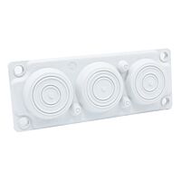 G540100 Průchodková deska HTC-3 šedá