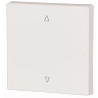 Kryt RF tlačítka 55x55mm lesklý, Nahoru-