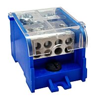 Distribuční blok DTB 120/8x16 modrý