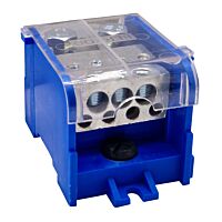 Distribuční blok DTB 120/3x25+4x10 modrý