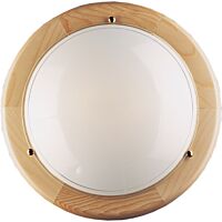 Svítidlo 912013/80 1x60W E27 kulaté př.dřevo