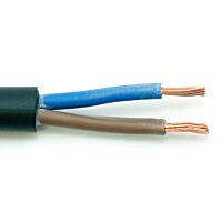 Kabel H05VV-F 2x1 černý (CYSY 2Dx1)
