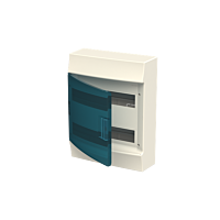 ABB Skříň Mistral65 0521 24TE na omítku, průhledné dveře IP41