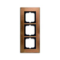 ABB SOLO Rámeček 2CKA001754A4260 trojnásobný, pro vodorovnou i svislou montáž, bronz