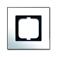 ABB SOLO Rámeček 2CKA001754A4360 jednonásobný, chromovaná mosaz