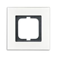 ABB SOLO Rámeček 2CKA001754A4442 jednonásobný, bílé sklo