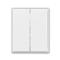 ABB ELEMENT Ovladač 3558E-A00652 01 spínače dělený, bílá/ledová bílá