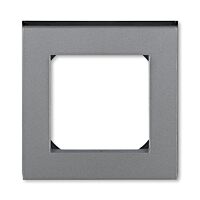 ABB LEVIT Rámeček 3901H-A05010 69 jednonásobný, ocelová/kouřová černá