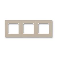 ABB LEVIT Rámeček 3901H-A05030 18 trojnásobný, pro vodorovnou i svislou montáž, macchiato/bílá