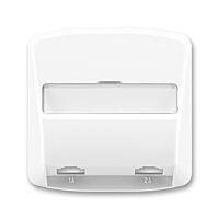 ABB Kryt TANGO 5013A-A00215 B zásuvky telefonní 2násobné, bílá