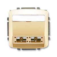 ABB Kryt zásuvky komunikační (pro prvky R&M freenet) 5014A-A00420 D