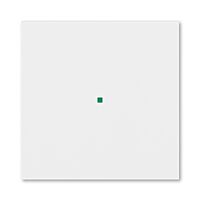 ABB Kryt LEVIT 6220H-A01000 03 1násobný, bez potisku; bílá