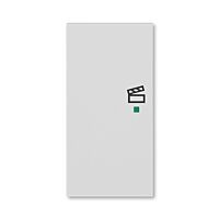 ABB Kryt LEVIT 6220H-A02103 16 2násobný levý, symbol scény; šedá