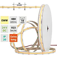 LED pásek COB EWW, 480LED/m, 10W/m, DC 2