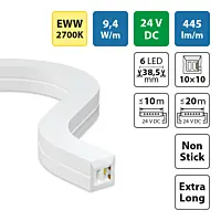 LED Neon 10x10mm SB/W/CC, EWW, 9,4 W/m,