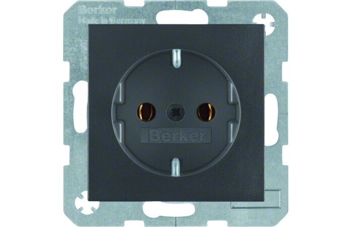 Zásuvka, SCHUKO, 16 A, 250 V ~, šroubova