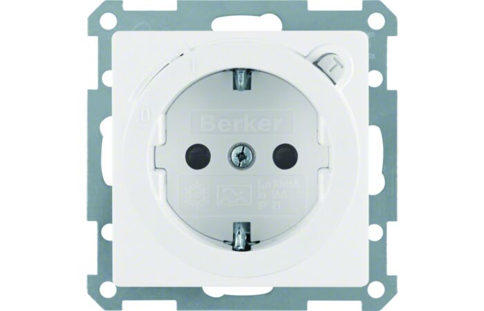 Zásuvka, SCHUKO, 16 A, 250 V~ s nadproud