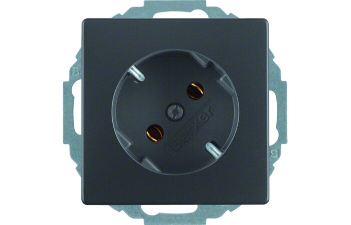 Zásuvka, SCHUKO, 16 A, 250 V ~, natočení