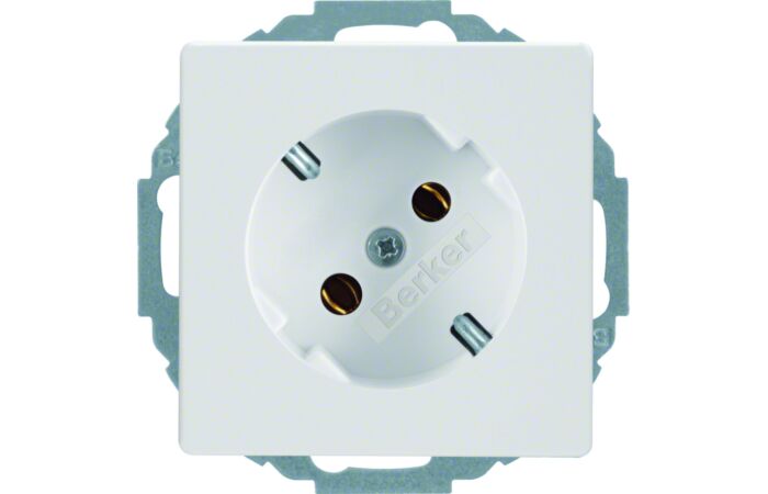 Zásuvka, SCHUKO, 16 A, 250 V ~, natočení