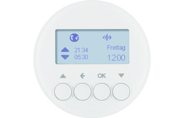 KNX RF žaluziové spínací hodiny bezdráto