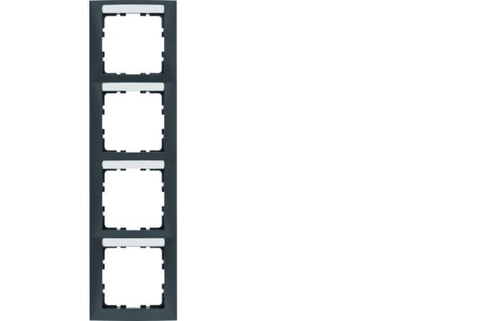 Rámeček 4-násobný s popisovým polem svis