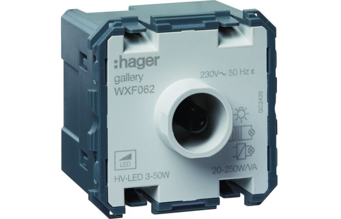 Přístroj otočného stmívače 20-250 W gall
