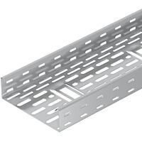 OBO BETTERMANN Kabelový žlab DKS, děrovaný, 60x400x3000, Nerez, materiál 1.4571 A4, 1.4571 bez povrch. úpravy, dodatečně ošetřeno typ DKS 640 A4