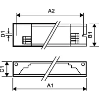 PHILIPS Předřadník HF-S 3/4 18 TL-D II