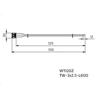 WT120Z TW-3x2.5-L600