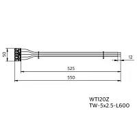 WT120Z TW-5x2.5-L600