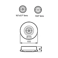 EM152C SM 2S OA/CO NM3 ELP WH IP65