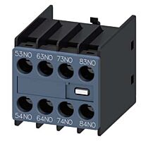 SIEMENS Blok pomocných kontaktů 4 NO, proudová dráha: 1 NO, 1 NO, 1 NO, 1 NO