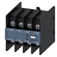 SIEMENS Blok pomocných kontaktů 4 NC, proudová dráha: 1 NC, 1 NC, 1 NC, 1 NC, 3RT2,.1/.2,.1/.2,.1/.2,.1/.2