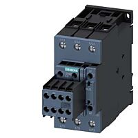 SIEMENS Stykač AC-3, 50A/22kW/400V, 3pólový, AC/DC 20-33V, 2 NO + 2 NC, šroubová svorka