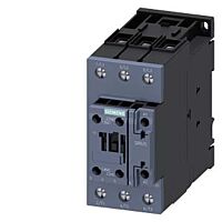 SIEMENS Stykač AC-3, 65A/30kW/400V, 3pólový, AC 600V/60Hz 1 NO + 1 NC, šroubová svorka