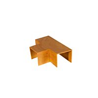 MALPRO Kryt 40x40 T kus plast imitace světlé dřevo