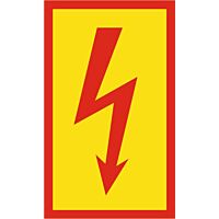 CUPRO Tabulka"MALÝ BLESK"žlutý s rám., samolepící