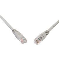 SOLARIX Kabel PATCH UTP CAT5E PVC 3m šedý