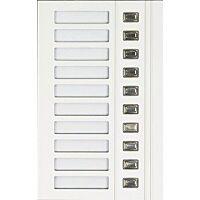 TESLA STROPKOV Panel 4FN 230 20 montážní 10 tlačítek