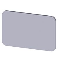SIEMENS Štítek popisný 17,5 x 27 mm, štítek stříbrný, bez nápisu