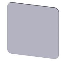 SIEMENS Štítek popisný 27 x 27 mm, štítek stříbrný, bez nápisu