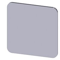 SIEMENS Štítek popisný 22 x 22 mm, štítek stříbrný, bez nápisu