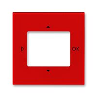 ABB LEVIT Ovladač 3299H-A40100 65 pro přístroje s plovoucím krytem (rozměr 55x55 mm), červená