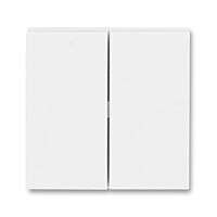 ABB LEVIT Ovladač 3559H-A00652 03 spínače kolébkového dělený, bílá/bílá