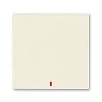 ABB LEVIT Ovladač 3559H-A00655 17 spínače kolébkového s červeným průzorem, slonová kost/bílá