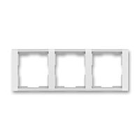 ABB TIME Rámeček 3901F-A00130 01 trojnásobný, vodorovný, bílá/ledová bílá